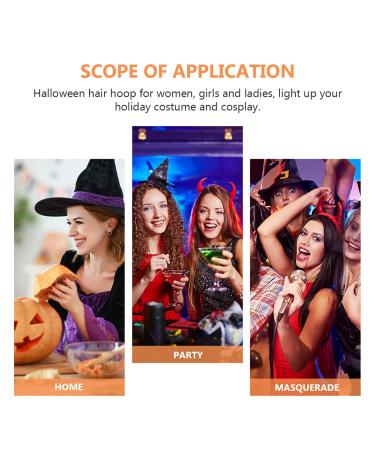 SOLUSTRE Halloween Tree Branch Antler Headband for Women & Girls - Cosplay Costume Accessory & Party Decoration - Buy Online on GoSupps.com