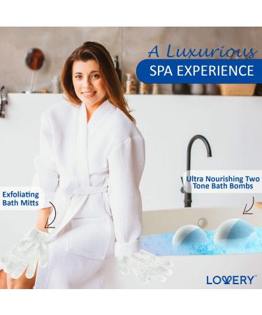 Ocean Bliss Bath Set - Perfect Birthday Gift Basket for Women Men & Teens | Spa Essentials: Shower Gel Bubble Bath Lotion Body Butter Bath Bombs & Face Mask - Buy Online on GoSupps.com