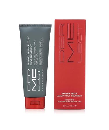 Dermelect Runway Ready Luxury Foot Treatment - Hydrating & Exfoliating Cream with Keratin Peptides, Hyaluronic Acid, Shea Butter - 3.5oz - Buy Online on GoSupps.com