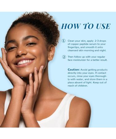 ANAI RUI Copper Peptides Serum - Anti-Aging Face Serum with Hyaluronic Acid for Fine Lines Wrinkles & Radiant Skin - 1 fl. oz - Buy Online on GoSupps.com