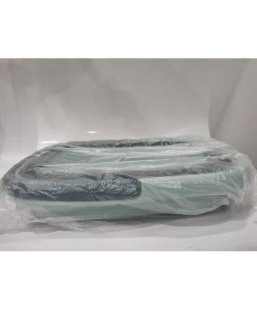Foldable Foot Bath with Massage Nubs - Green Foot Tub for Relaxation & Fatigue Relief | International Shipping - Buy Online on GoSupps.com