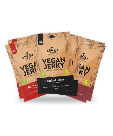 Vegan Jerky 3 varieties in a set Vegan dried meat (360g (12 x 30g)) 360.00 g (1 pack)