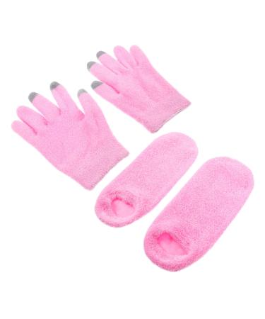 VALICLUD VALICLUD Nourishing Gloves Socks for Foot Care Breathable Lightweight Hydrating with Moisturizing Gel for Dry Skin Suitable for Daily Use Travel