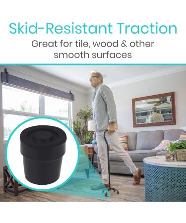 Quad Cane Replacement Tips 4 - Durable Walking Aid Accessories - Buy Online on GoSupps.com