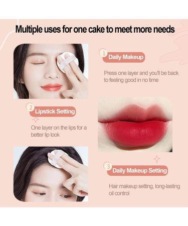 LXZJJM High Definition Setting Powder Lightweight Long-lasting oil control and makeup fixing easy to create a perfect makeup sweatproof and non-removal Masks Fine Lines & Imperfections ((02#Light skin tone)) - Buy Online on GoSupps.com