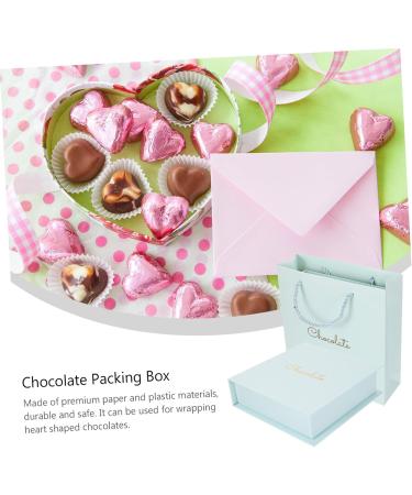 ifundom 1pc Chocolate Box Chocolate Candy Heart-Shaped Box Blue 1 count (Pack of 1) - Buy Online on GoSupps.com
