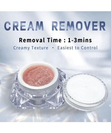 Strawberry-White Eyelash Extensions Remover Cream | Low Irritation Adhesive Remover for Sensitive Eyes (5g) - Fast Action - Buy Online on GoSupps.com