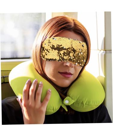 FRCOLOR 7pcs Double-Sided Sequined Eye Mask | Portable Sleep Mask for Men & Women - Perfect for Travel & Relaxation - Buy Online on GoSupps.com