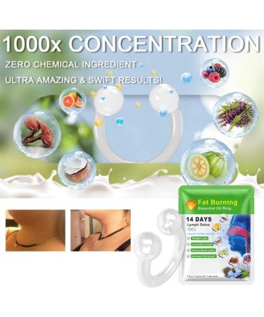 2023 Lymphstar Detox & Fat Burn Nose Ring | Slimming Essential Oil Ring for Liver & Lung Cleanse (3 Bags) - Buy Online on GoSupps.com
