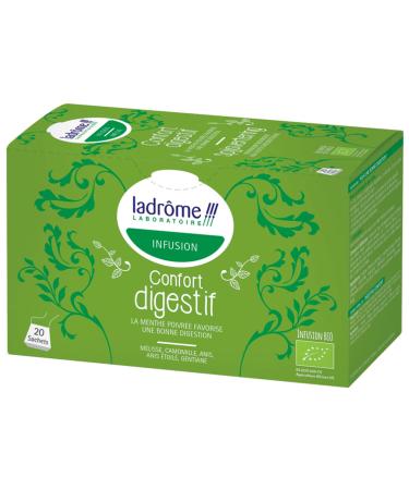 Ladrôme Organic Digestive Comfort Infusion 20 Sachets