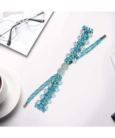 Replacement Bands Compatible with Xiaomi Mi Band 3 KangPlus Women Girl Stylish Replacement Wristband Breathable Adjustable Handmade Faux Pearl Strap for Xiaomi Mi Band 3 - Blue - Buy Online on GoSupps.com