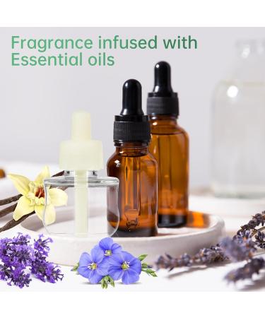 SCENT-HI 3-Piece Electrical Air Freshener Plug Refills - Linen Lavender & Vanilla - 29ml Compatible with Air-Wick Mix - Buy Online on GoSupps.com