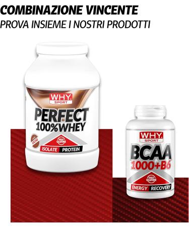 Why Sport 100% Whey Protein Powder - Isolated Proteins for Muscle Mass with Essential Amino Acids - Delicious Cocoa Flavor - 900g - International Shipping - Buy Online on GoSupps.com