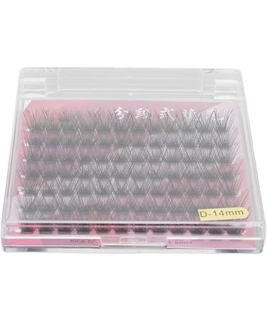 Thick D Curly False Eyelashes 14mm Length Lightweight Easy to Wear Orderly Arranged for Improved Efficiency Suitable for Various Makeup Soft and Skin Friendly Chemical Fiber - Buy Online on GoSupps.com