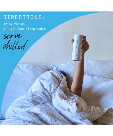 Tru Dream Sparkling Water Sleep Blend Calm Drink with Melatonin, GABA, 5HTP - Cherry Berry Flavor 12oz (12 Pack) - Buy Online on GoSupps.com