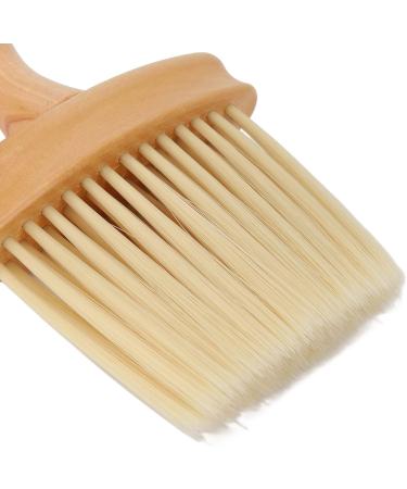 Hair Cutting Brush Nylon Bristles Barber Neck Duster Simple Style Face Brush Cleaning Dusting Brush for Hair Cutting - Buy Online on GoSupps.com