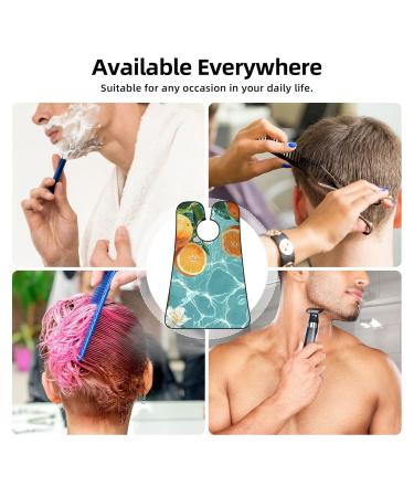 Beard Bib Apron for Men | Non-Stick Hair Catcher | Unique Shaving Gifts | Wall Art Poster Pattern Print - Buy Online on GoSupps.com