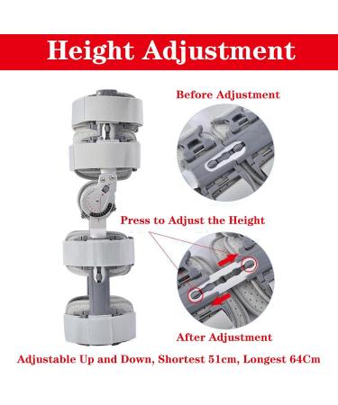 Buy SFKLYU Hinged Knee Brace - Adjustable Support for Torn Meniscus Arthritis & Osteoarthritis - Ideal Post-Surgery Immobilizer - Buy Online on GoSupps.com