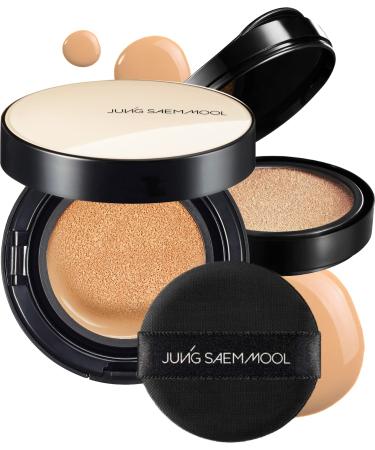 JUNGSAEMMOOL OFFICIAL Essential Skin Nuder Cushion (Medium) SPF50+ | Refill Included | Natural Finish | Buildable Coverage | Makeup Artist Brand 06 Medium