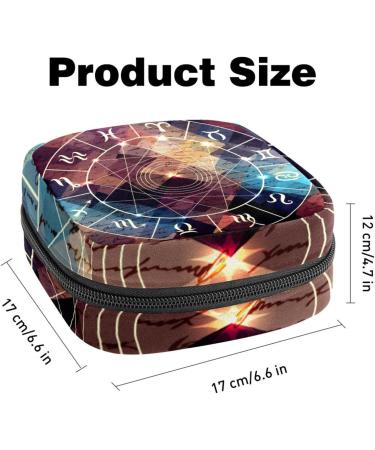 Portable Storage Bags for Women's Bandages & Menstrual Products - 28 Star Patterns | Multi-Colored Organizers for School & Office - Buy Online on GoSupps.com