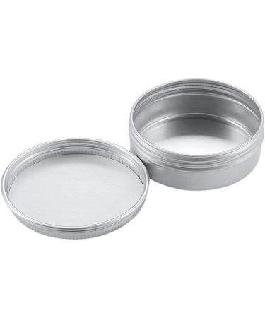 4oz Aluminum Tin Jar Refillable Containers - 12 Pack | 120ml Round Tin Bottle for Cosmetic, Lip Balm, Cream - Buy Online on GoSupps.com