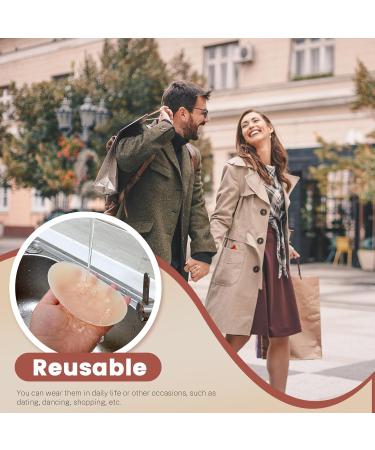 Bagentry 2 Pairs Reusable Silicone Shoulder Pads Removable Anti-Slip Shoulder Pads for Womens Clothing Washable Self Adhesive Shoulder Push-Up Pads Men (Skin Transparent) - Buy Online on GoSupps.com