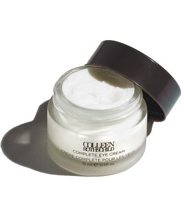 COLLEEN ROTHSCHILD Complete Eye Cream | Daily Restorative Cream Hydrates Plumps Firms & Combats Dark Circles | Improves Appearance of Fine Lines & Wrinkles (0.5 fl oz)