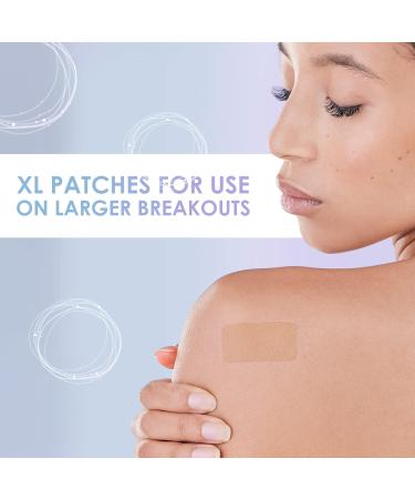 AUSLKA Acne Pimple Patch XL - 18 Hydrocolloid Strips for Large Pimples - Effective Acne Treatment (Pack of 9) - Buy Online on GoSupps.com