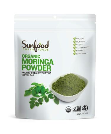 Sunfood Organic Moringa Powder 8 oz (227 g)