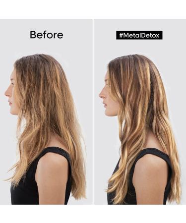 L'Oreal Professionnel Metal Detox Hair Mask | Color-Protecting Deep Conditioner | Repairs, Nourishes & Adds Softness | For All Hair Types | Sulfate-Free | 8.5 Fl Oz - Buy Online on GoSupps.com