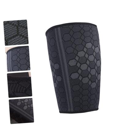 Yardwe 2 Pcs Thigh Protector Pads - Elastic Thigh Support Braces for Basketball & Sports - Inner Thigh Hamstring Compression Sleeve - Buy Online on GoSupps.com