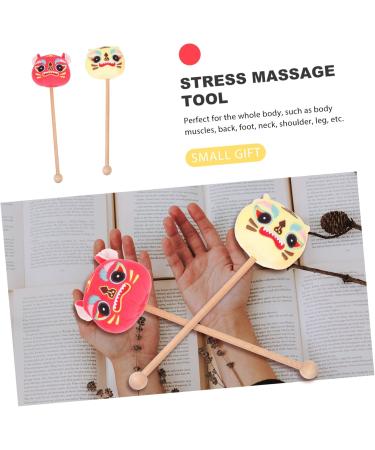 Wooden Zodiac Sign Massage Hammer & Lymphatic Tools - Full-Body Relief | International Shipping - Buy Online on GoSupps.com