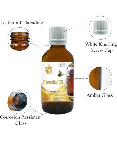 LEVENMOOI Cinnamon (Cinnamomum) Pure & Natural Therapeutic Grade Essential Oil Glass Without Pure & Natural Dropper (5ml - Buy Online on GoSupps.com