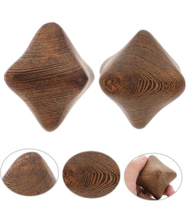 Shop Partykindom 4-Piece Wenge Health Ball Set | Massage Roller & Rehabilitation Toys - Stress Relief & Reflexology - Buy Online on GoSupps.com