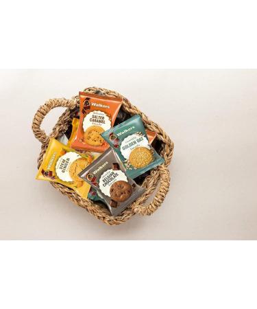 Walkers Shortbread Catering Assorted Biscuit Twin Packs Golden Oat Belgian Chocolate Salted Caramel & Stem Ginger Biscuits - Indulge in Gourmet Flavors Box 1 x 100 100 Count (Pack of 1) - Buy Online on GoSupps.com