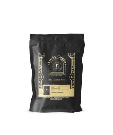 Lucky Cuppa Blue Mountain Coffee Beans Blend - Specialty Coffee Beans - Light Roast Whole Coffee Beans - Quality Coffee Gifts for Coffee Lovers - 250g Bag