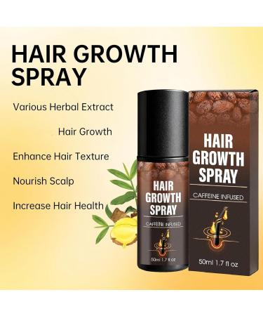  Jingmiger Hair Growth Oil Spray - 50ml Fortifying Cream - Hair Care Spray | for Thickening Scalp Nourishment Travel Home Volume Women Men - Buy Online on GoSupps.com