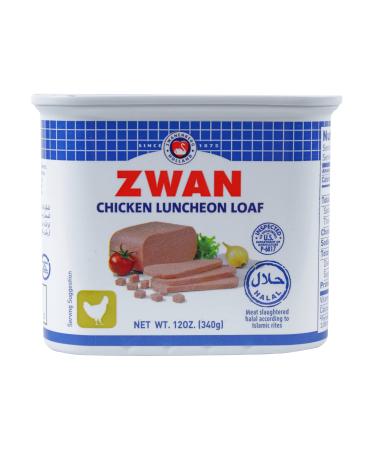 Zwan Luncheon Halal Meat Chicken 12 Ounce Chicken 12 Ounce (Pack of 1)