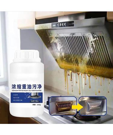 Oil Pollution Powder for Cleaning - 200G Powder for Oil Pollution Cleaning - Multi-Purpose Heavy Duty Kitchenware Cleaning Agent Powerful for Exhaust Fan Stove Grill Stoves Rowces - Buy Online on GoSupps.com