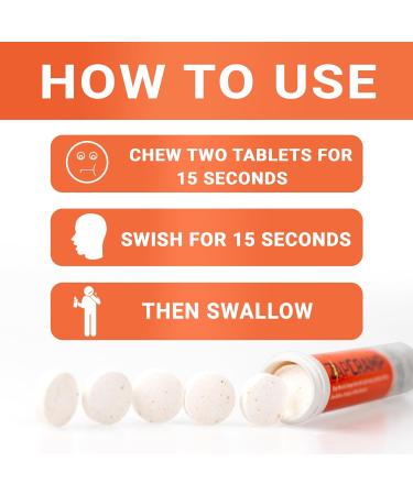 Muscle Cramp Relief Tablets - Chewable Electrolyte Formula for Body & Leg Cramps - Spicy Cinnamon Flavor - 12 Tablets (6 Doses) - International Shipping Available - Buy Online on GoSupps.com