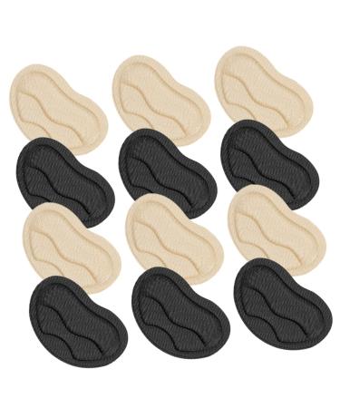 Beaupretty 6 Pairs High Heels Half Size Pad Heel Pads Shoe Inserts Heel Liners for Women Shoes Heel Protectors for Shoes Replaceable Heel Stickers Convenient Heel Stickers Foot Accessories