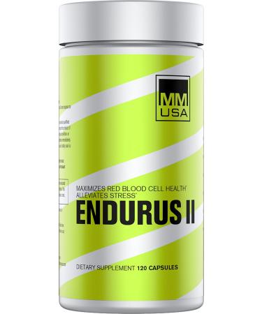 Endurus II: Athletic Performance Enhancer - Superior Stamina Energy Boost Combat Fatigue Speeds Muscle Recovery Mental Focus Support