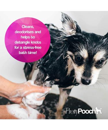 Pretty PoOch Gentle Touch Shampoo & Conditioner for Dogs | Non-Itchy Deep Cleaning for Sensitive Skin | 4L Baby Powder Fragrance - Buy Online on GoSupps.com