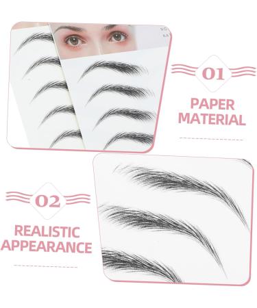 Beavorty Card Spray Bottle 2pcs 3d Eyebrow Stickers Ladies Suits Waterproof Suit Women s Suits Eyebrow Tools Simple Shaper Miss - Buy Online on GoSupps.com