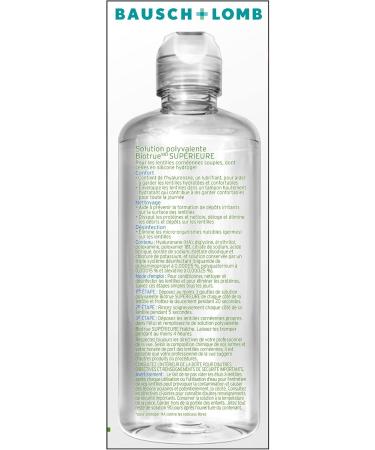 Biotrue Advanced Multi-Purpose Solution for Soft Contact Lenses 300 mL (Pack of 2) 300 mL (2 Pack) - Buy Online on GoSupps.com