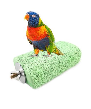 Wontee Bird Calcium Teeth Chew Toy Hamster Grinding Stone for Parrot Parakeet Cockatiel Rabbit Chinchilla Squirrel Cage Perch Stand (Random Color) - Buy Online on GoSupps.com