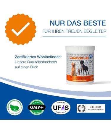 Buy Nutrilabs Canicox HD Journey Tablets (140 pcs) - MSM Chondroitin Hyaluronic Acid Glucosamine & Devil Claw - Premium Health Supplements for Dogs - Dietary Chewable Tablets - Buy Online on GoSupps.com