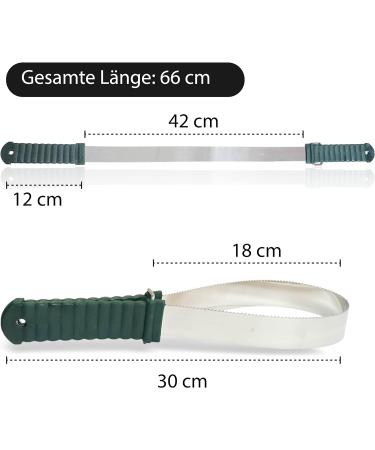 Horse Welding Knife - Dual Function Metal Curry Comb for Grooming, Dark Green Handle - Buy Online on GoSupps.com