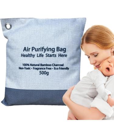 Teksome Charcoal Air Purification Bags - Natural Odor Absorbers for Home Car & Living Room - Effective Air Freshener Accessories - Buy Online on GoSupps.com