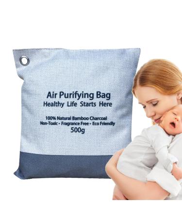 Charcoal Air Purifying Bags | Natural Air Purifiers for Home and Car - Car and Living Room Charcoal Bag Deodorizer and Air Freshener Supplies Eliminate Odors in Closet Cabinet Lvtfco